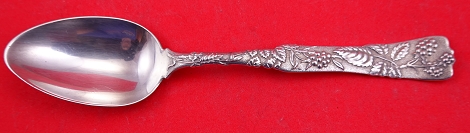 Place Soup Spoon w/ raspberry motif  7 1/4